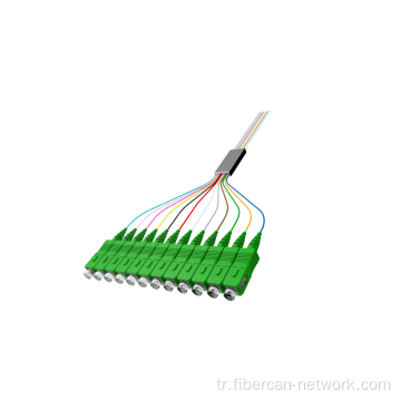 Şerit fiber optik pigtail